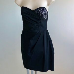 ❌SOLD❌ Alexis Admor Strapless Rhinestone Cocktail Dress